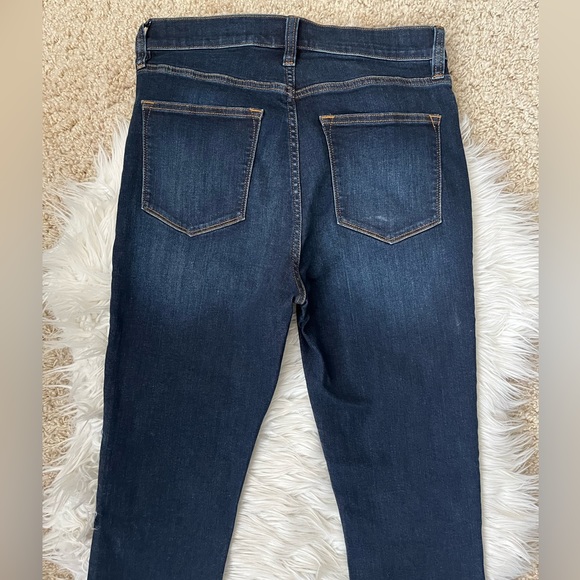 {J. Crew Factory} Stretch High-Rise Skinny Jeans in Blue - Women's 28 - Picture 5 of 10